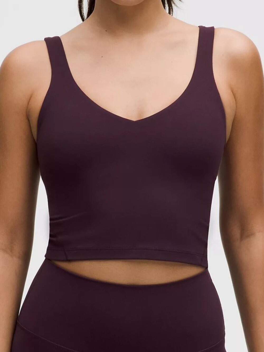 lululemon Align™ Tank Top *Light Support, A/B Cup Black plum Size 10